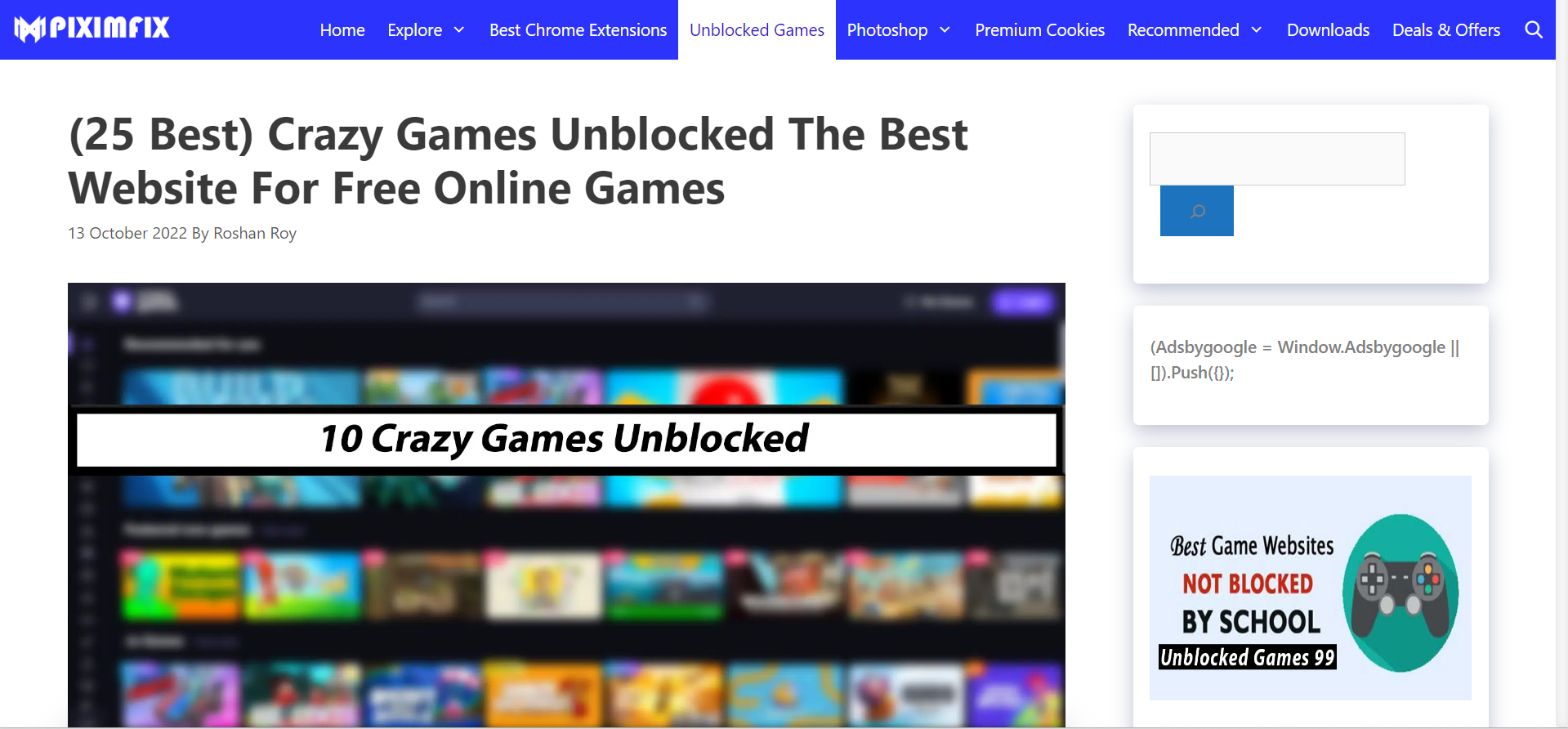 Crazy Games – Crazy Games Unblocked Online