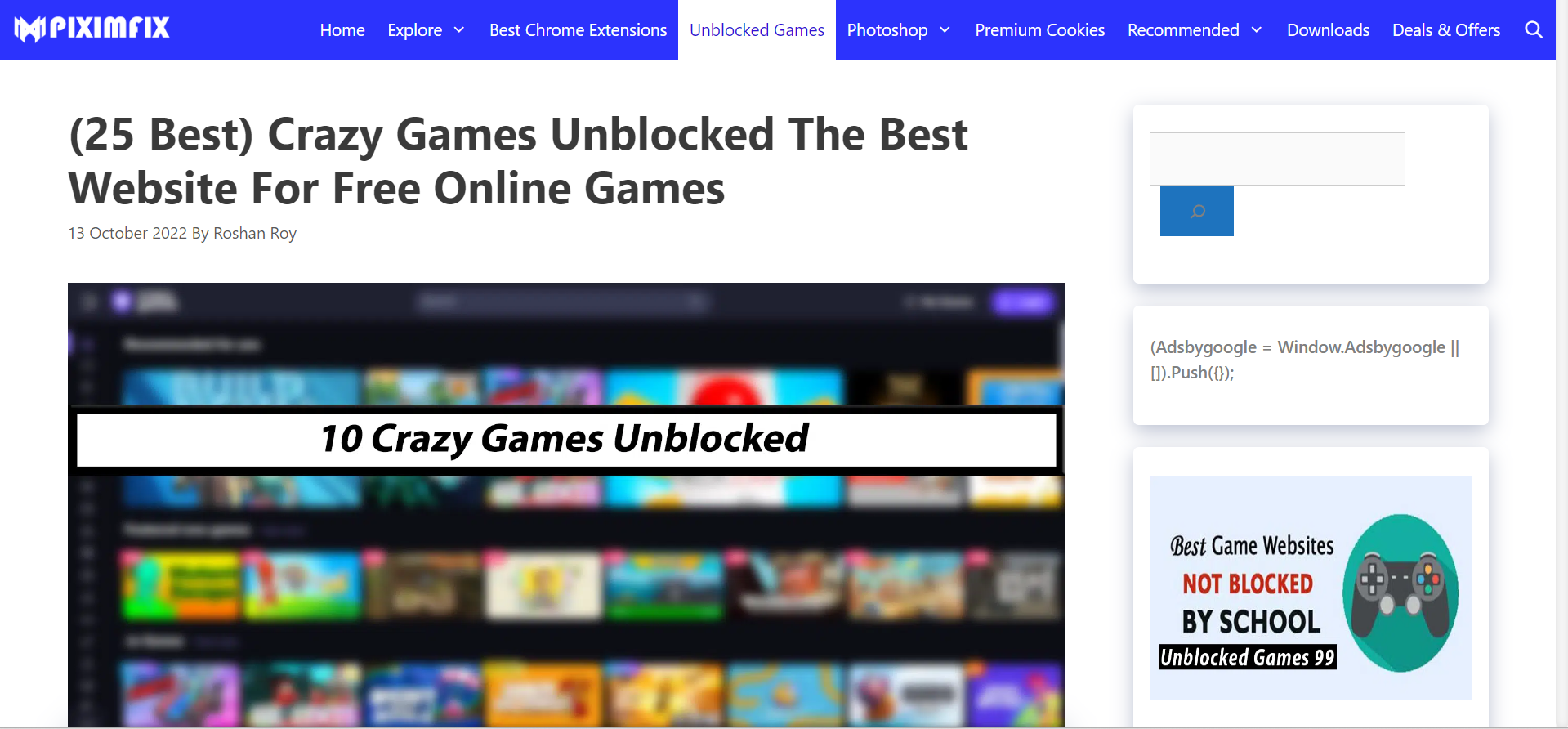 Play Crazy Games Free Online At Unblocked Games