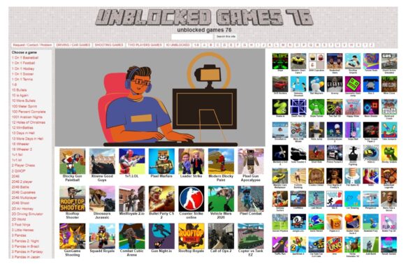 Mastering Unblocked Games 76 : Unleash the Fun - Connection Cafe