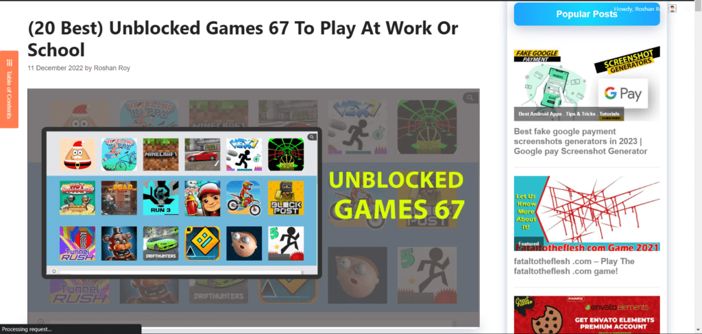 Unblocked Games 67