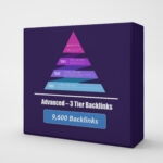 Advanced 3 Tier Package: 9,600 Backlinks!
